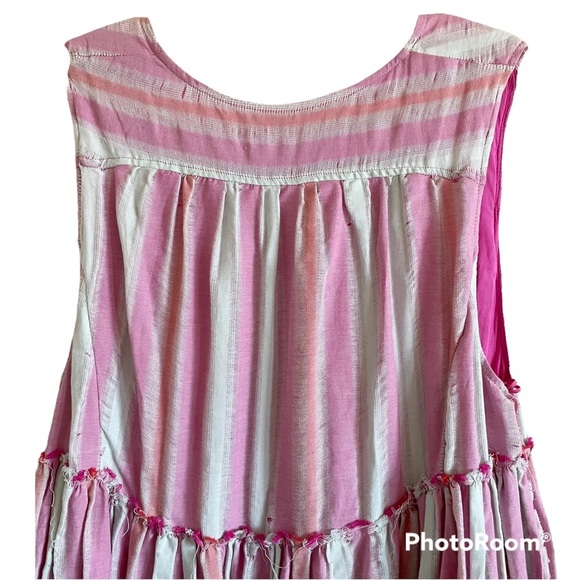 FREE PEOPLE Do It Again BOHO Cotton Mini Dress NWT Small - Picture 12 of 16